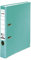 Original Falken Recycolor Umwelt-Ordner Öko. Made in Germany. Farbiger Papierbezug außen 5 cm schmal DIN A4 Pastell-Farbe türkis Ringordner Aktenordner Briefordner Büroordner CO2-Neutral Blauer Engel