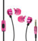 GOgroove AUDIOHMHF-BLU - Auriculares en oreja con micrófono, manos libres y reducción de ruido, compatible con Apple iPhone 6 Plus, Motorola Nuevo Moto G, BQ Aquaris E5, Sony Xperia M2, Nokia Lumia 520 y más móviles con puerto audio jack 3,5 mm, color rosa - fuchsia