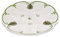 Spode Christmas Tree Deviled Eierteller | 13 Zoll Eier-Servierplatte mit Weihnachtsbaum und Mistelzweig Motiv | aus feinem Porzellan | spülmaschinen- und mikrowellengeeignet