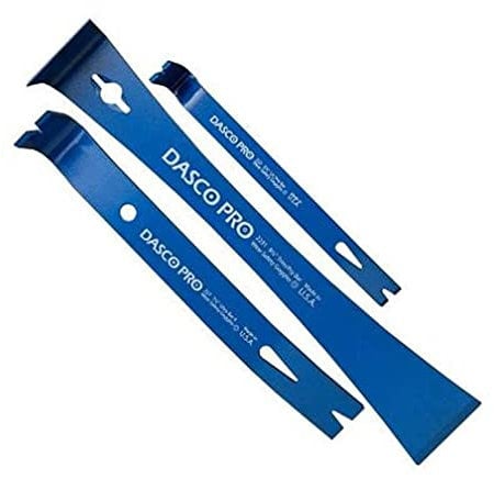Dasco 91 Pro-91 Lot de 3 pieds-de-biche