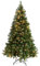 WeRChristmas Pre-Lit Spruce Multi-Function Christmas Tree with 200 LED Lights, 6 feet/1.8 m - Green