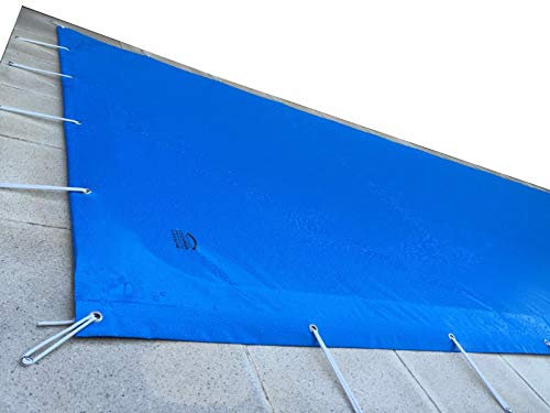 Ubbink Bâche de Protection Piscine Océa Ubbink - 550 GR/m², Dimensions Ocèa 355 x 550 cm
