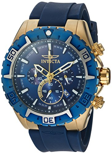 Invicta Aviator Edelstahl Herren Quarzuhrwerk - 49mm