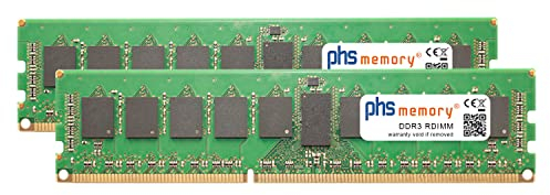 PHS-memory 16GB (2x8GB) Kit RAM Speicher kompatibel mit Cisco UCS B460 M4 DDR3 RDIMM 1600MHz PC3L-12800R
