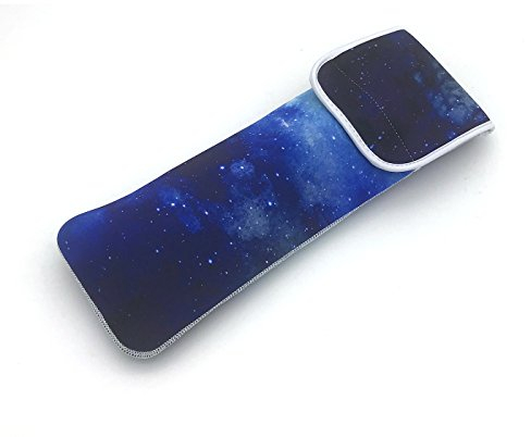 Wommty Neopreno de Resistente al Calor Cubierta de Plancha de Pelo / Cubierta de Enderezadora / Cubierta de Moldeador de Pelo / Cubierta de Rizador de Pelo / Cubierta de Pinza Rizadora, Cielo Azul