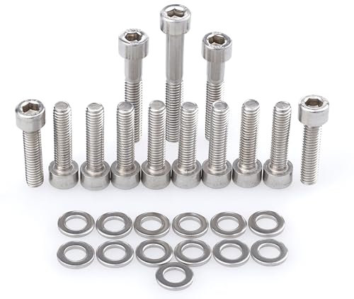 Yamaha Aerox Variomatikschrauben Edelstahl A2 MBK Nitro Schrauben Set Vario V2A