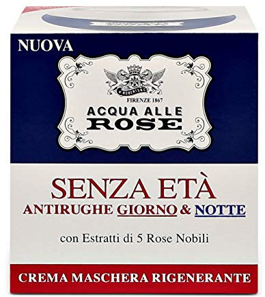 Acqua alle Rose Crema-Maschera senza Età Giorno e Notte, 50 ml
