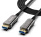 ATZEBE Cavo HDMI Fibra Ottica - 30m, Cavo HDMI 2.0 Supporta Ultra HD 4K@60Hz HDR 4: 4: 4 8bit, 18Gbps, 3D, ARC, HEC, CEC, HDCP 2.2
