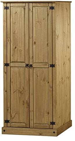 Corona Furniture Corona Budget 2 Door Wardrobe Bedroom Pine