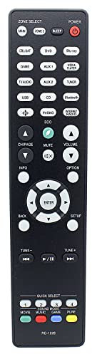 RC-1228 Fernbedienung Ersatz für Denon AV Receiver AVR-S950H AVR-X2200W AVR-X2300W AVR-X2400H AVR-X2500H AVR-X2600H AVR-X3100W AVR-X3200W AVR-X3300W AVR-X3400H AVR-X3400H AVR R-X360 0H AVR-S640H