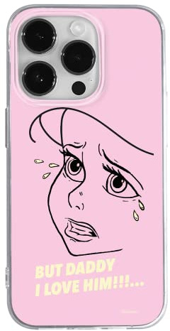 ERT GROUP Handyhülle für Apple iPhone 14 PRO Original und offiziell Lizenziertes Disney Muster Ariel 007 optimal an die Form des Handy angepasst, hülle aus TPU