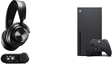 SteelSeries Arctis Nova Pro Wireless Xbox - Multi-System Gaming-Headset – Hi-Fi-Treiber – Active Noise Cancellation – Infinity Power System – Xbox, PC, PS5, PS4, Switch, Smartphone + Xbox Series X