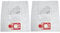 Genuine Henry Hetty James Harry Vacuum Cleaning Filter Bags - Hepa-Flo NVM-1CH Double Layer Paper Dust Bags - Compatible with Various Numatic International Hoovers