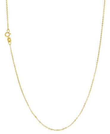 Amor Collier Unisex Damen Herren Halsschmuck, 38 cm, Gold, Kommt in Schmuck Geschenk Box, 2014508