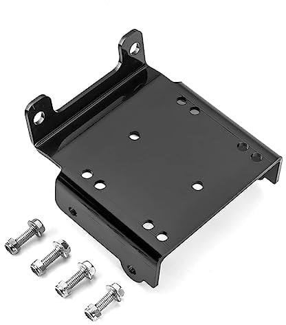 WeiSen ATV Winch Mounting Bracket Plate Compatible with Suzuki King Quad 450 500 700 750 2005-2025