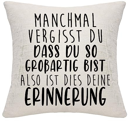 Manchmal vergisst du, DASS du so großartig bist, Also ist Dies Deine Erinnerung Kissenbezug für Frauen Männer Inspirational Geschenk für Geburtstag Graduierung Weihnachten(DASS du so großartig bist)