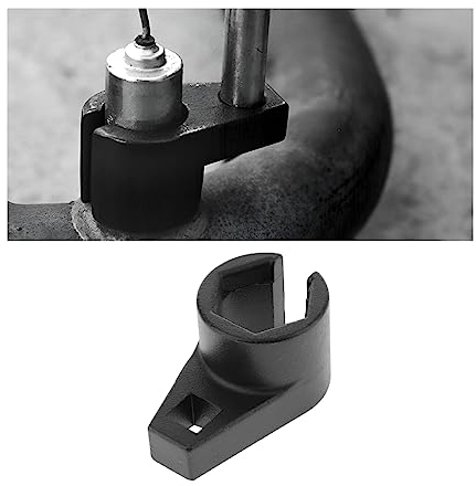 JNNJ Clé de Capteur D'oxygène, 22mm Douille pour Sonde Capteur D'oxygène, Outils de Prise de Sonde Injecteurs, Outil D'entraînement D'extraction et D'installation de Capteur D'oxygène