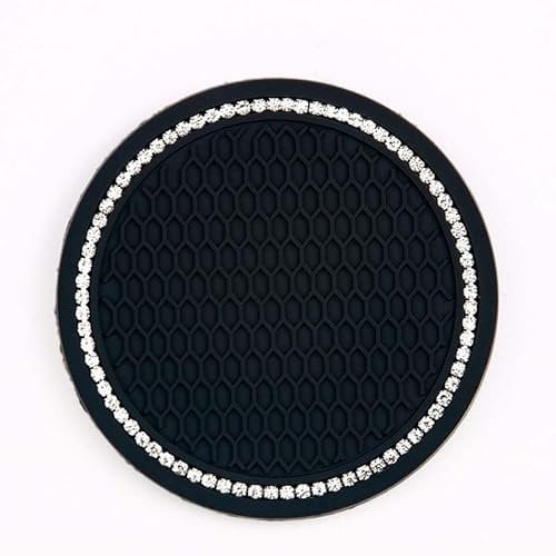2PCS Car Cup Coaster, for AUDI A1 Auto Cup Holder Insert Coaster Silicone Anti Slip Cup Mat Car Interior Accessories
