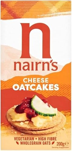 Nairn's Cheese Oatcakes, 200g (Pack of 5)