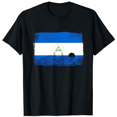 Bandera Nicaragua Camiseta
