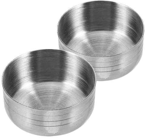 PRETYZOOM Cocktail Shaker Lid, Cocktail Shaker Caps of Stainless Steel Shaker Cup/bo- Shaker Cup Cap Replacement Lids for 550ML Shaker