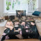 EOASNRTCB Blackpink Bettwäsche-Set, 3D Drucken Blackpink, Set Mit Kissenbezug Und Bettbezug, Bettwäsche, Zipper Öffnen Und Schließen, Geschenke Für Kinder Single（135x200cm）