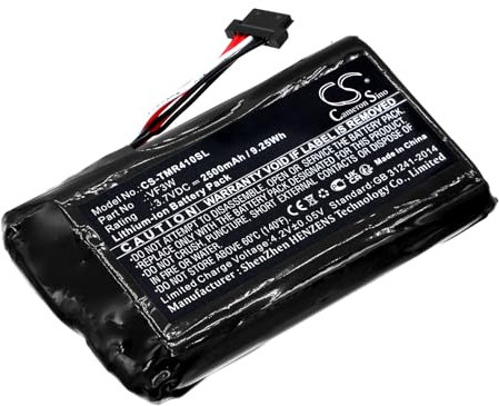 TCTK Akku 2500mAh Kompatibel mit [Tomtom] 4GE40, Great Rides Edition, Rider 400, Rider 410, 550 Ersetzt LHA11133000, LHA11138000, VF3W FBA