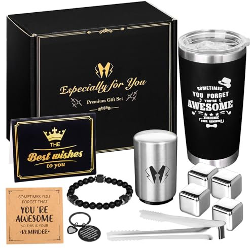 HarnyLoom Regalos Hombre Originales Navidad Ideas Joven Taza Tarjeta Calcetines Jabón Aromaterapia Cumpleaños Regalo del Día del Padre Navidad para Papá Marido (Regalos para hombres (A))