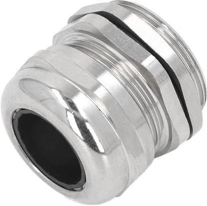 M32 Cable Gland Stainless Steel IP68 Waterproof Adjustable for 15-22mm Cable