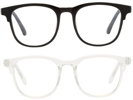 BEAHING Blue Light Blocking Glasses Lightweight Blue Screen Glasses Anti Glare Glasses Computer Gaming Glasses for Women Men Black, Anti Glare Glasses