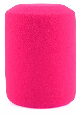 LEFXMOPHY Hot Pink Pop Filter for Rode PodMic and PodMic USB Microphone Windscreen Flocking Process Mic Cover
