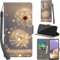 PHINIENLAND Handyhülle für Samsung Galaxy A32 5G Hüllen Premium Leder Case Klappbar Wallet Magnet Kartenfach Standfunktion Schutzhülle kompatibel mit Samsung A32 5G Cover,Löwenzahn