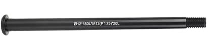 AYXAMO Steckachsen,Fahrrad Gabel Steckachse Fahrrad Vorne Hinten Steckachse Ersatz 12/15mm 122-181L P1.5/P1.75 Rennrad Schnellspanner Naben Rohr Welle(7)
