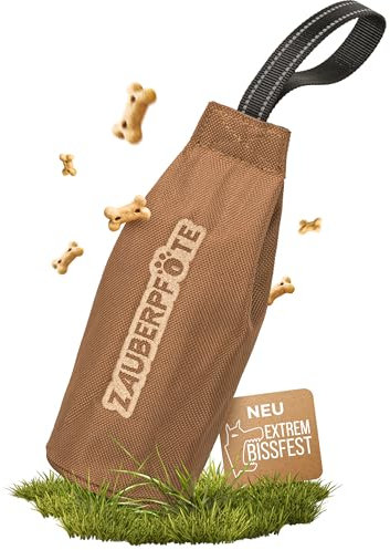 ZAUBERPFOTE Futterbeutel 'Joy' - Mit wasserfestem YKK® Reißverschluss - Apportierbeutel für Hundetraining - Ideal für Leckerlies – Praktische & robuste Leckerlitasche für Hunde