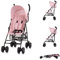 Chipolino Kinderwagen, Buggy Point 5-Punkt-Gurt, Rückenlehne verstellbar, Korb, Farbe:rosa