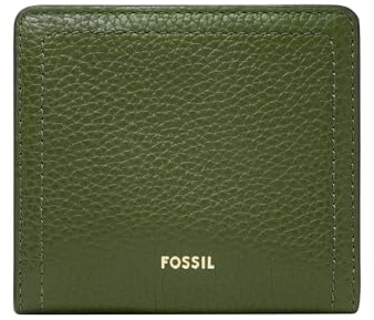Fossil Logan Mini-Bifold-Geldbörse aus Leder oder Polyurethan für Damen