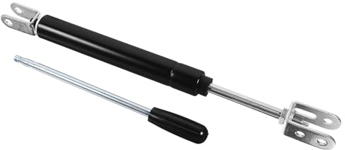 QUMIIRITY Universelle Hydraulische Gasdruckfeder 370mm mit 8cm Hub für Friseurstuhl Chefsessel und Kosmetikstuhl Stabiles Ersatzteil für Stuhlhöhenverstellung