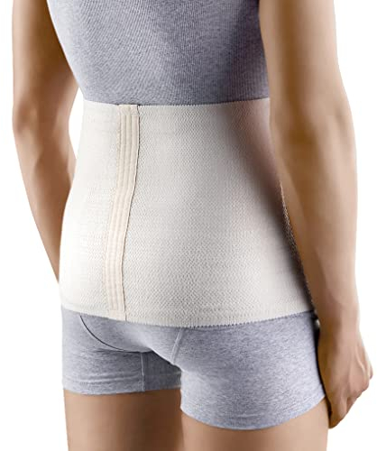 Tonus Elast Angora & Merino Rückenwärmer, Nierenwärmer, Wärmegürtel für Damen und Herren, Nierengurt, Nierenschutz, Thermo Gurt, Leibwärmer aus Wolle (S)