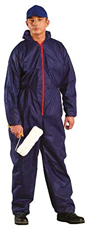 Tuta monouso con cappuccio, 953, Blau, XXL