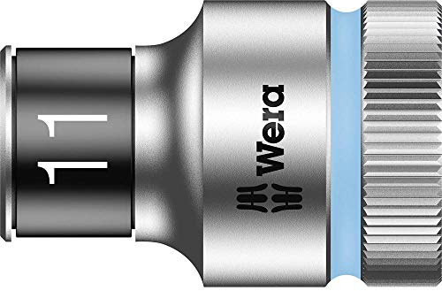 Wera 05003731001 8790 HMC HF Zyklop socket with 1/2 drive with holding function, 11 x 37 mm