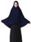 GladThink Frauen Muslim Lang Stil Hijab Navy L