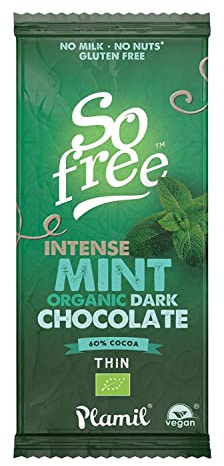 So free Intense Mint 60% Cocoa Thin 80g
