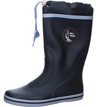 Bockstiegel Jochen - Stivali di gomma da uomo, Nero , 41 EU