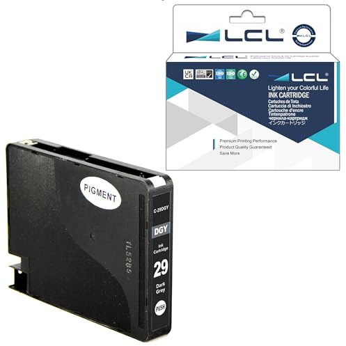LCL PGI-29 PGI-29DGY 4870B001 (1 Darl Grey) Compatible Ink Cartridge | Replacement for Canon PIXMA PRO-1