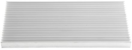 Keenso Haushalt LED-Leuchten Kühlkörper, 300 * 140 * 20mm LED-Haushalts Leuchten Aquarium-LED-Geräte Kühlkühlkörper für 8 Stück 3W LEDs oder 20 Stück 1W LEDs
