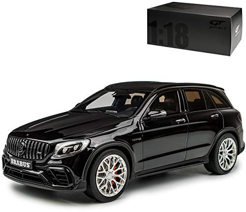 GT Spirit Mercedes-Benz GLC 63 Bra-Bus 600 X253 SUV Obsidian Schwarz Ab 2015 Nr 252 1/18 Modell Auto mit individiuellem Wunschkennzeichen