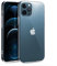 doupi UltraSlim AllClear Coque Compatible avec iPhone 12 / iPhone 12 Pro (6,1 Pouces), TPU Silicone Ultra Mince et Ultra léger Bumper Cover Housse de Protection, Transparent
