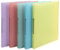 Exacompta 54170E 5er Pack Premium Kunststoff-Ringbuch Chromaline aus flexiblem transluzentem Polypropylen 2 Ringe Füllhöhe 15mm DIN A4 Plastikordner ideal für Büro und Schule farbig sortiert