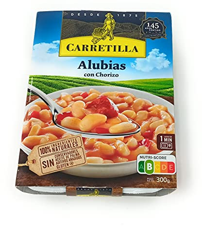 Alubias con chorizo Carretilla 300g
