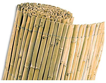 MUGAR- Cañizos de ocultación naturales de varias alturas, longitudes y materiales distintos- Delimitación de terrazas, jardines, balcones y zonas de ocio. (Media caña nacional, 1x5 m)